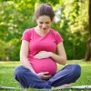 Adult Food Allergies Linked to Prenatal BPA Exposure Beautiful pregnant woman relaxing in the park