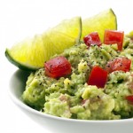 Bowl of Guacamole with Lime
