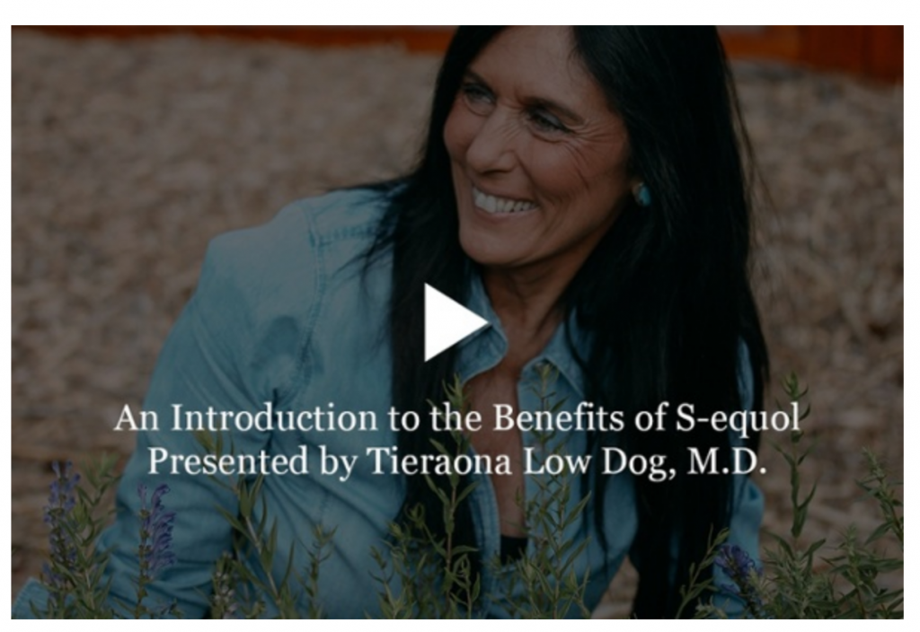 Soy isoflavones with Dr Low Dog 