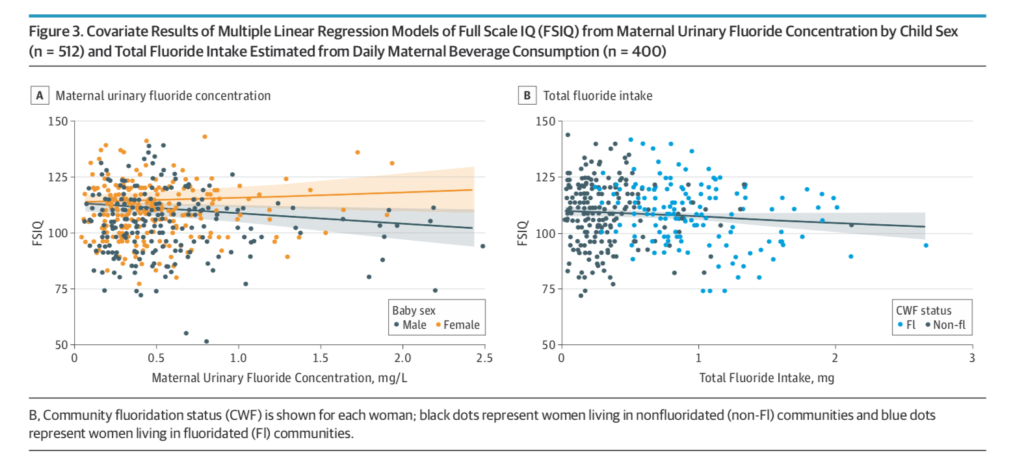 maternal exposure to flouride 