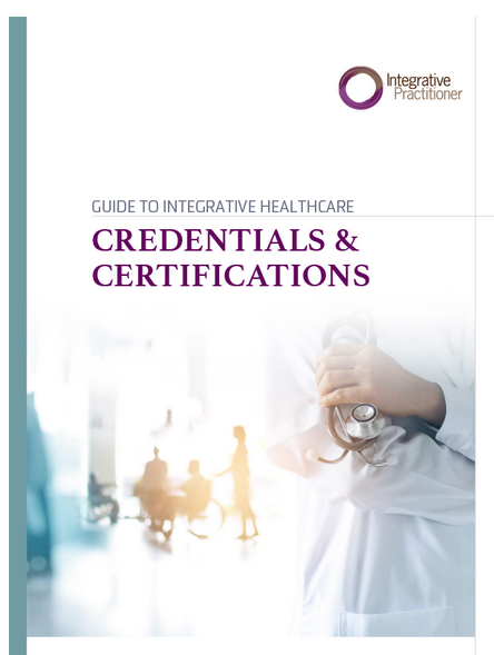 integrative healthcare credentials and certifications