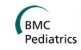 BMC pediatrics journal logo