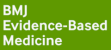 BMJ Evidence Based Medicine Journal logo