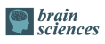 Brain Sciences Journal logo